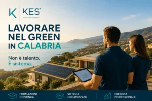 Lavorare nel green in Calabria con KES nel settore fotovoltaico
