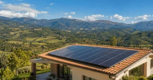 Impianto fotovoltaico da 6 kW su tetto a Cosenza